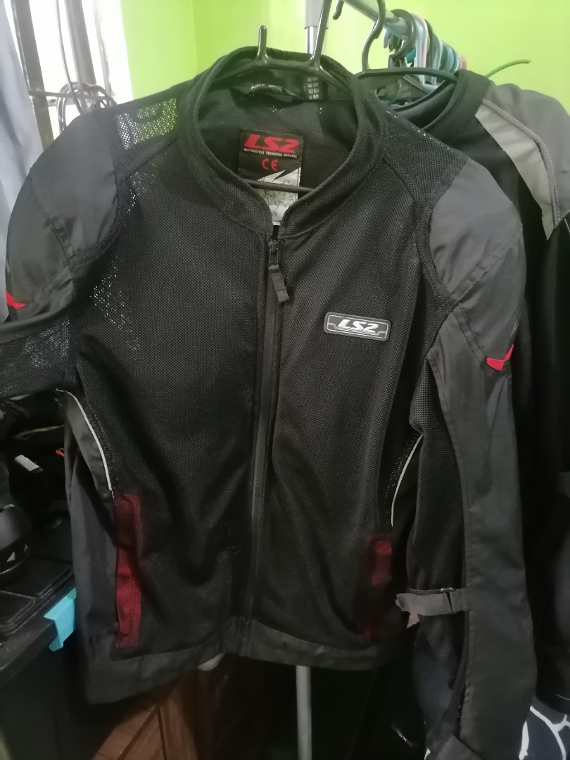 LS2 AIRY MAN Riding Jacket Lrg on Carousell