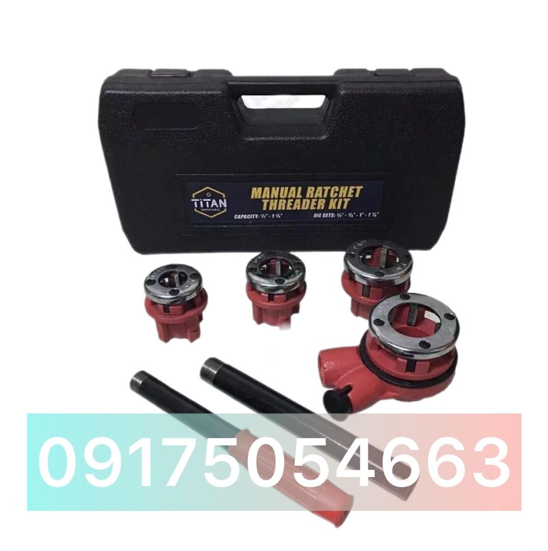 Manual Pipe Threader, Commercial & Industrial, Construction Tools