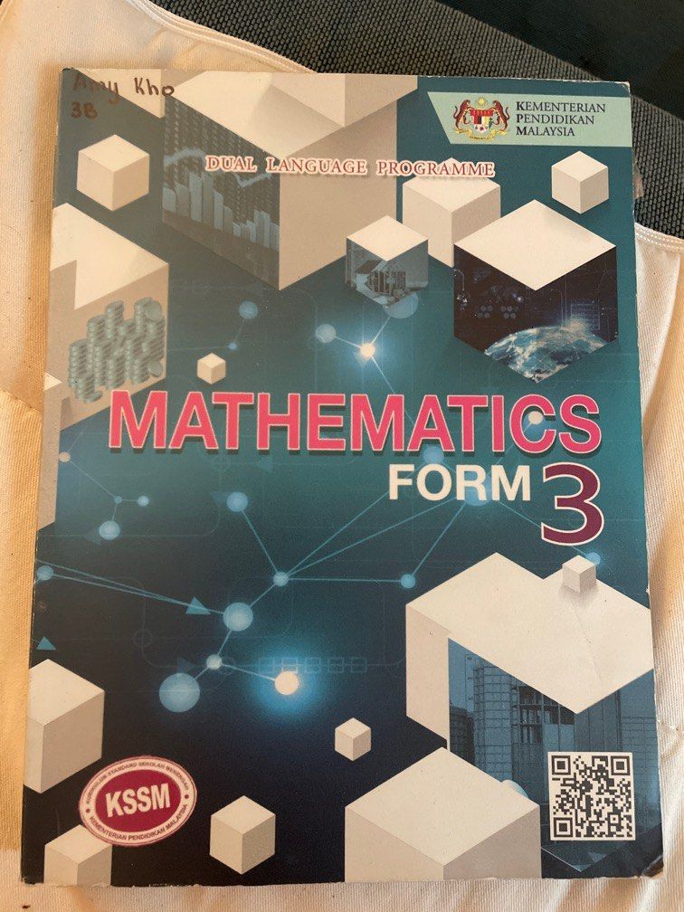 Mathematics form 3 textbook kssm hobbies toys books magazines