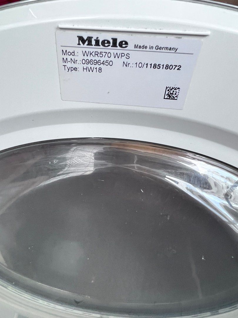 Miele W1 PowerWash & TwinDos XL Washer, TV & Home Appliances, Washing