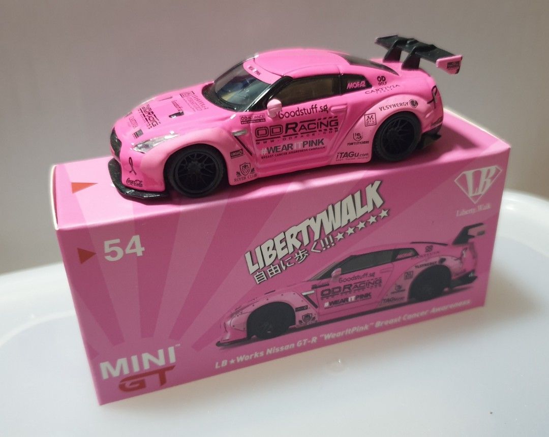 1/64 MINI GT 54 LB Works WearItPinkマレーシア - ミニカー