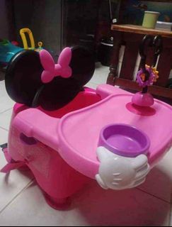 MinnieMouse Feeding and Booster Seat