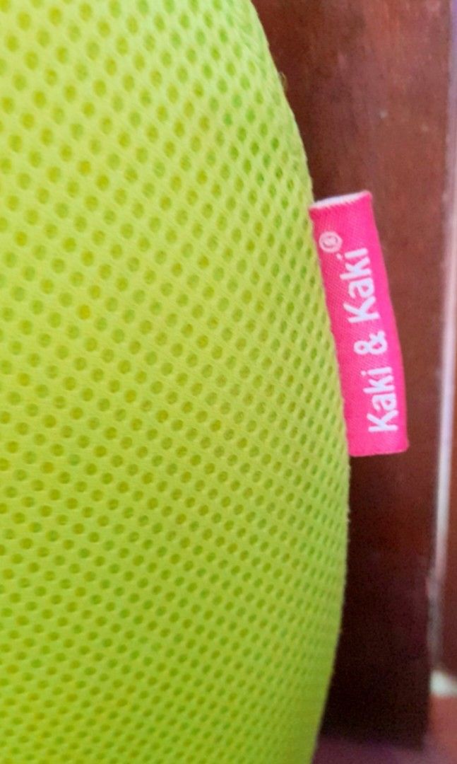 Neon gren and blue Foldable chair by kaki (Category: Chairs) located in Iloilo. Submitted by jdeah (Listing ID 1227423906, Image 2). Description: japanese brand 1700 kaki foldable chair negotiable price see photo 👆🏻 for preference have stained but can be washed. have zipper stainless and foam inside. durable.