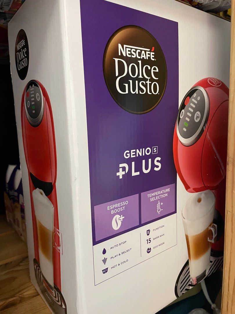Nescafe Dolce Gusto Genio S Plus Red, TV & Home Appliances, Kitchen