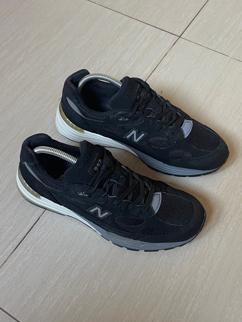 New Balance 992 Black- Gray USA on Carousell