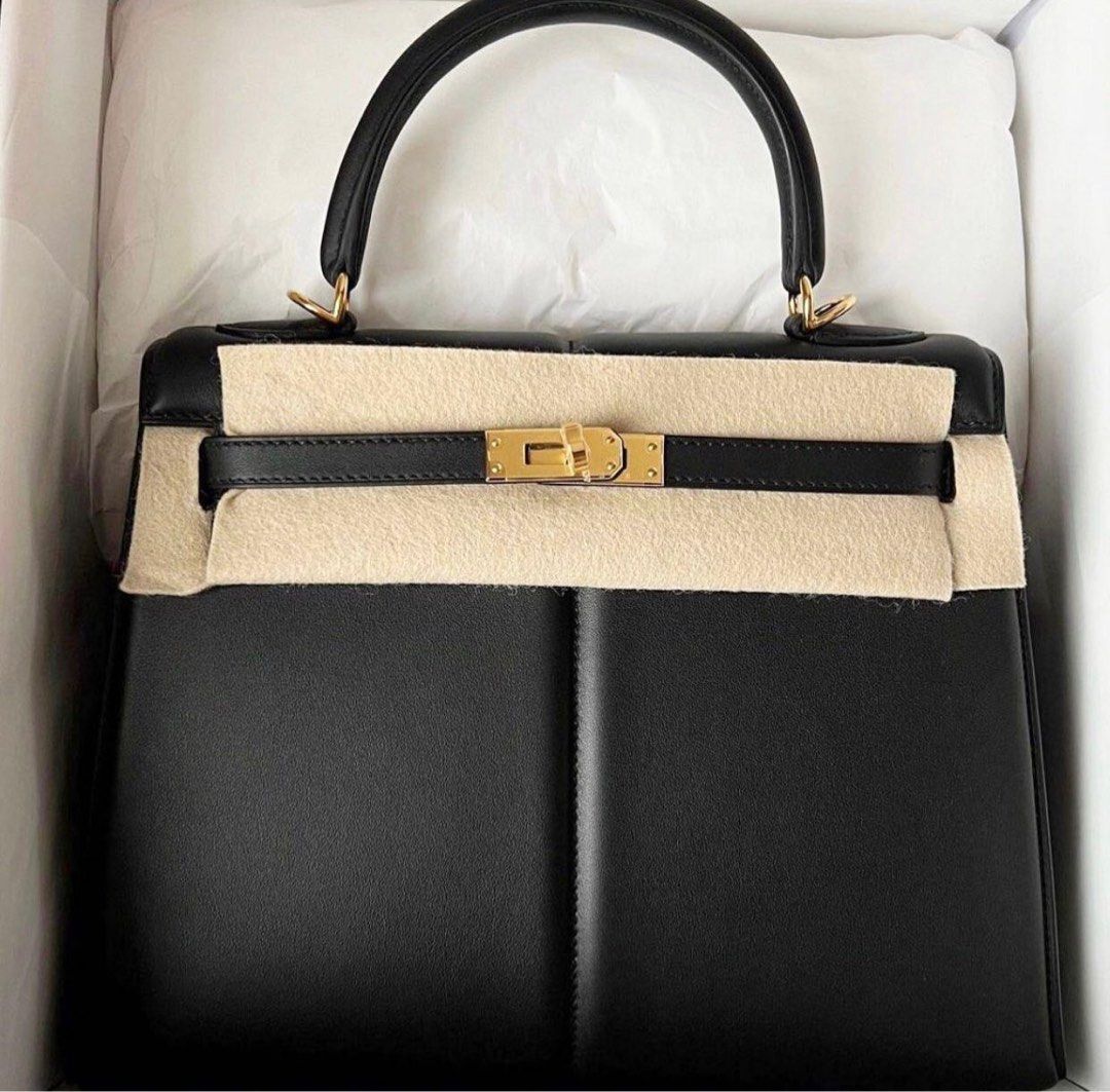 Hermes Kelly 25 swift leather, 名牌, 手袋及銀包- Carousell