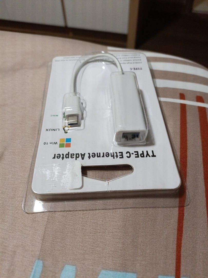 New type C ethernet adapter, Computers & Tech, Parts & Accessories ...
