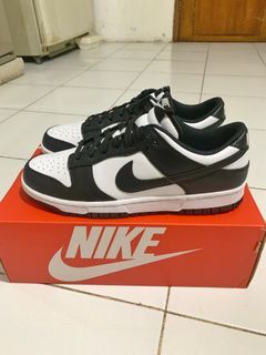 Nike Dunk Panda low w Size 42,5 black white BNIB, alternatif air jordan 1 chicago Unc NB 2002r 990