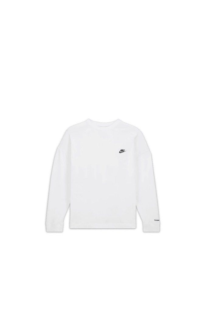 Nike x Peaceminusone G-Dragon Long Sleeve T-shirt White, 男裝