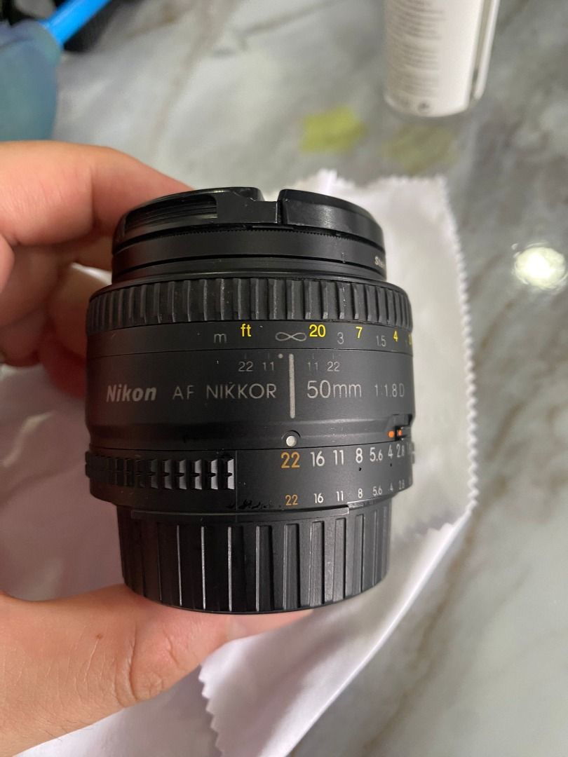 Nikon Nikkor AF 50mm f1.8D, Photography, Lens & Kits on Carousell