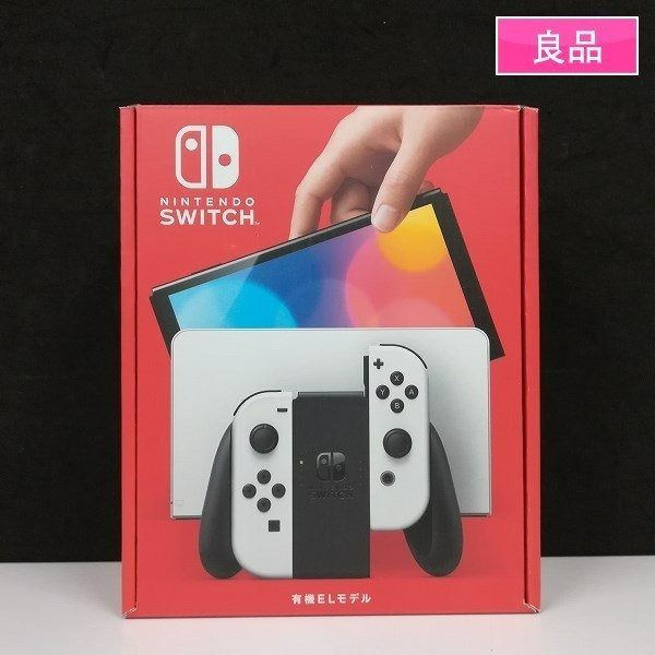 Nintendo Switch Body Organic EL 模型Joy-Con (L/R) 白色, 電子遊戲