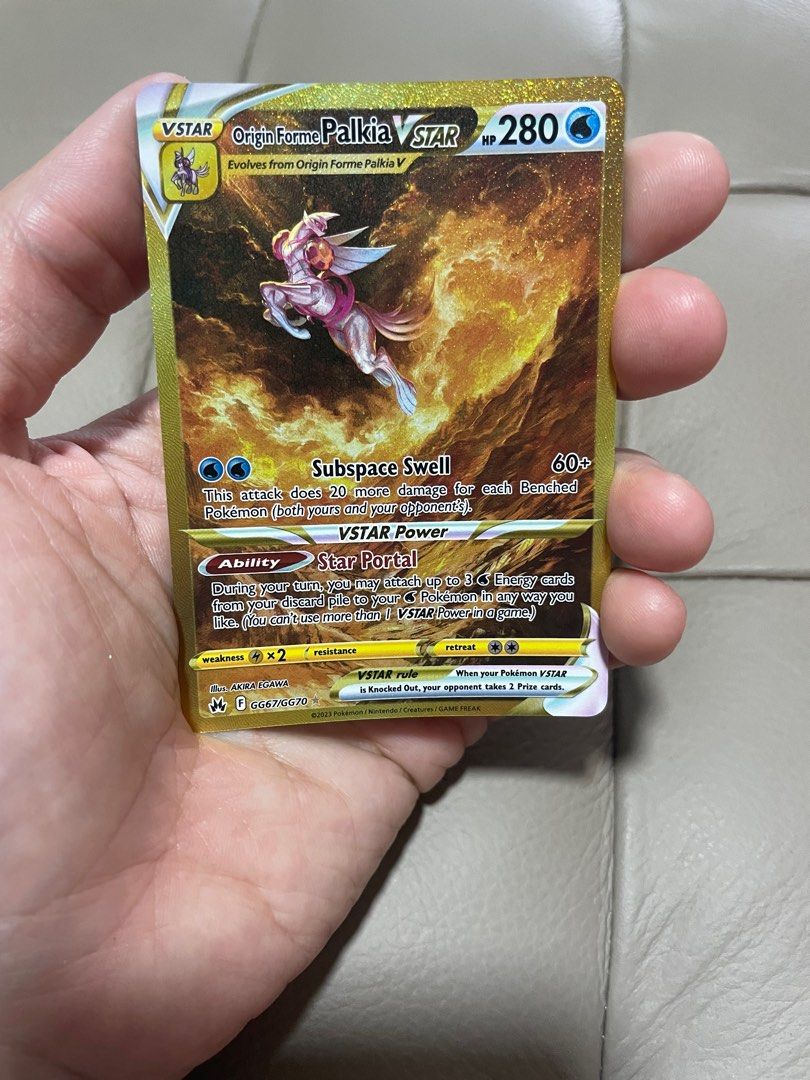 Pokemon - Arceus VSTAR GG70/GG70 - Crown Zenith - Galarian Gallery -Secret  Rare - Gold Card