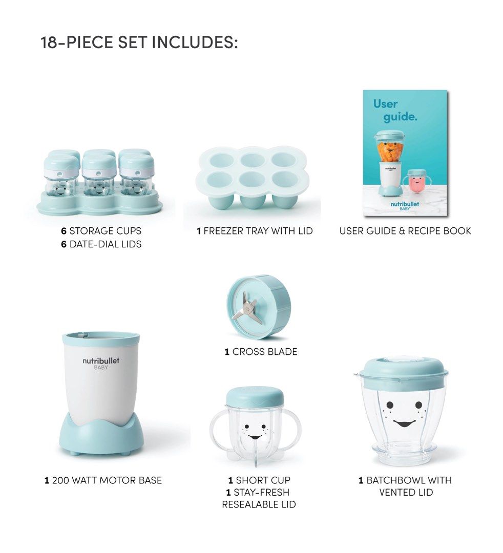 Nutribullet baby, Babies & Kids, Nursing & Feeding, Weaning & Toddler