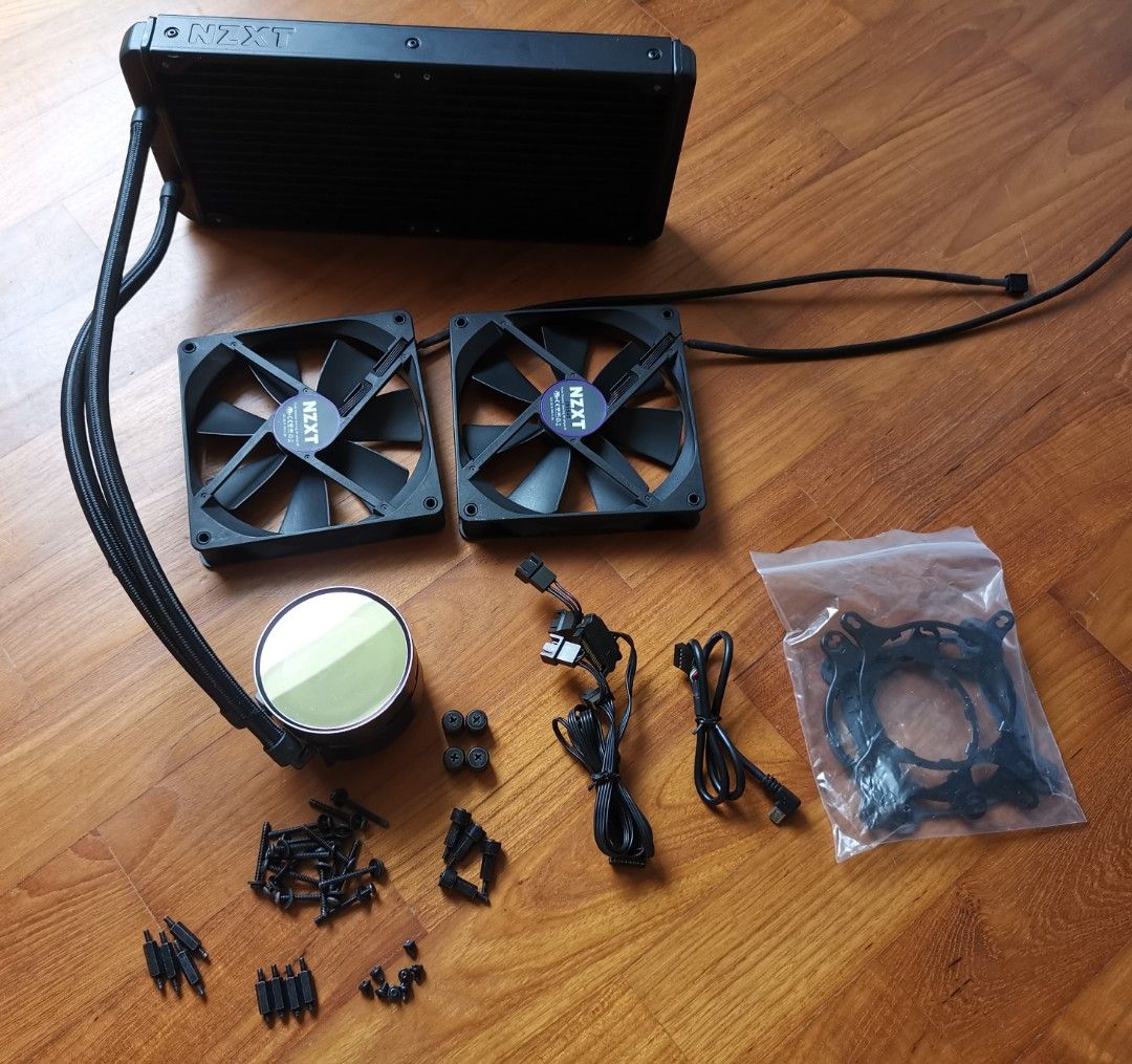 NZXT Kraken X62 280 AIO, Computers & Tech, Parts & Accessories