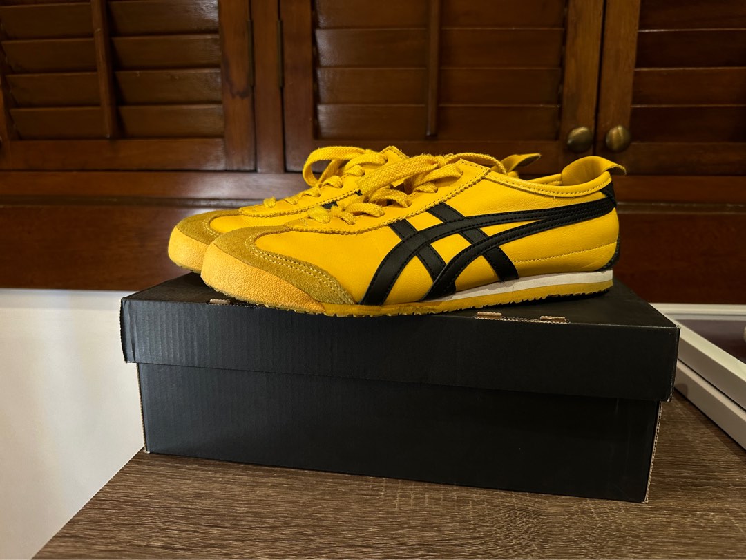 Onitsuka Tiger (Mexico 66) Yellow/Black - Kill Bill, Luxury, Sneakers &  Footwear On Carousell