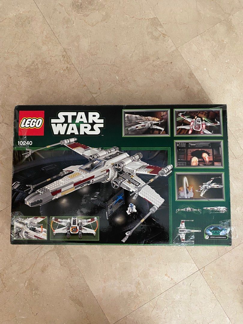 OPENED Lego 10240 Star Wars Red Five X wing Starfighter Hobbies Toys Toys Games on Carousell