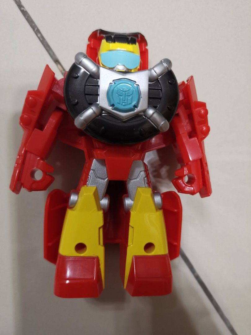 Playskool heroes transformers rescue bots rescan chase the police bot action outlet figure