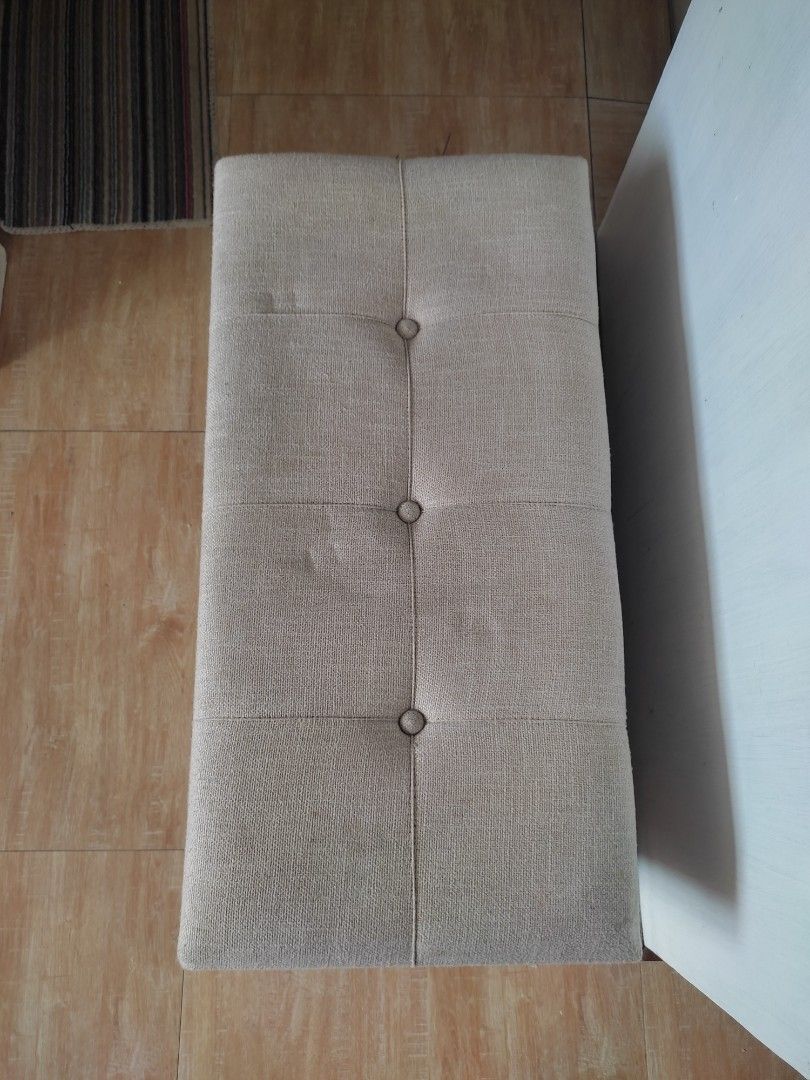 Ottoman storage Mandaue foam, Furniture & Home Living, Furniture