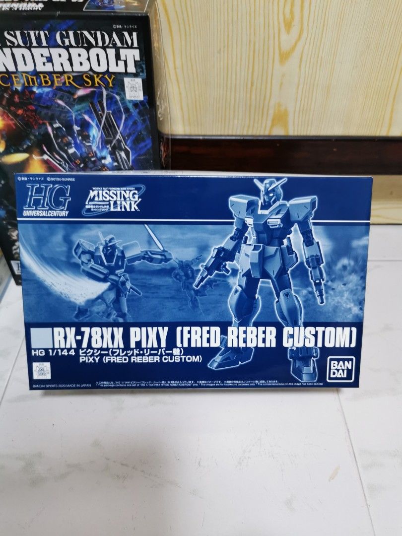 Bandai Modellino HG 1/144 RX-78XX Pixy (Fred Reber Custom) Da Mobile Suit Gundam Gaiden Missing Link - 2