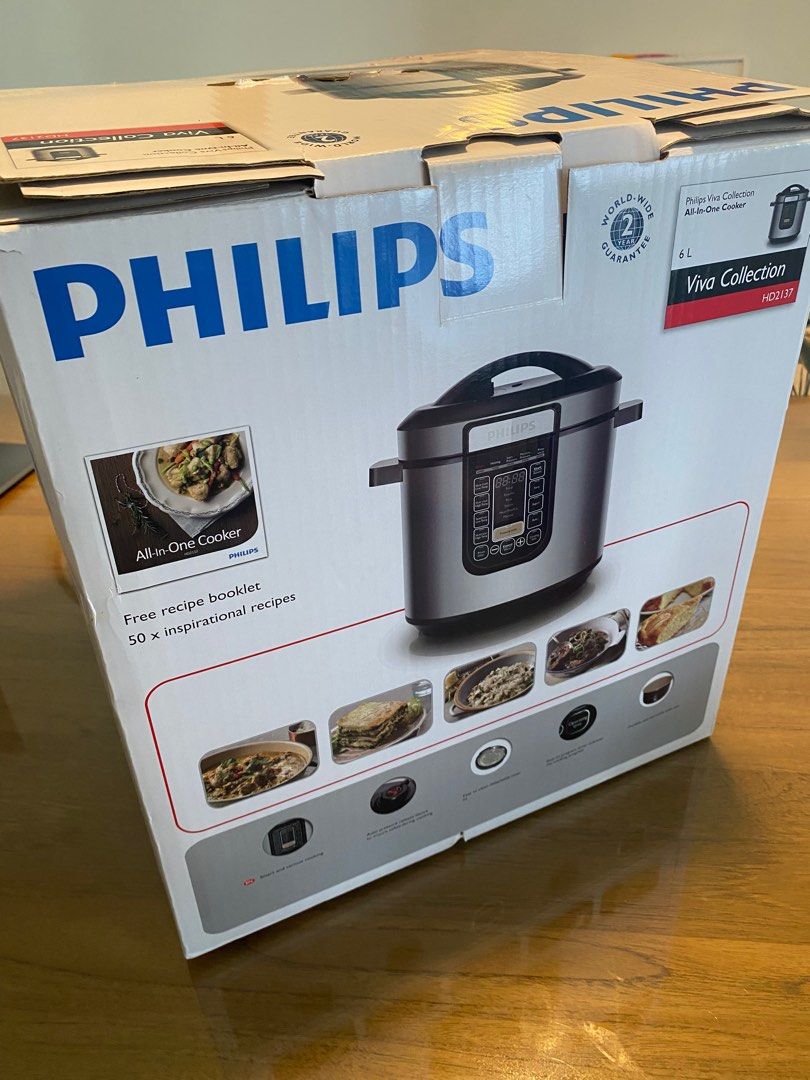 Philips Allinone cooker slow cooker, TV & Home Appliances, Kitchen