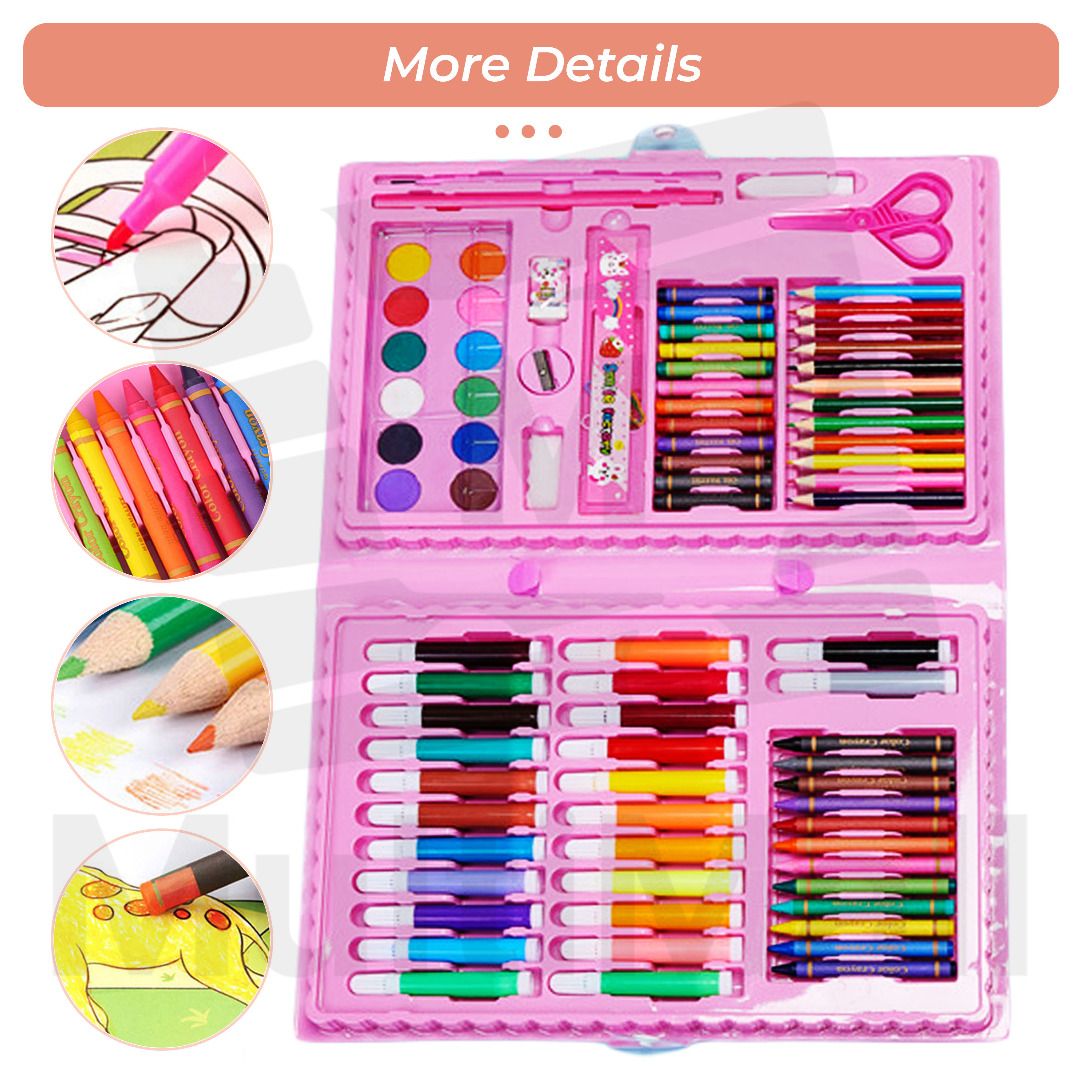 86PCS Children′ S Day Gift Water Color Pen Crayon Oil Pastel