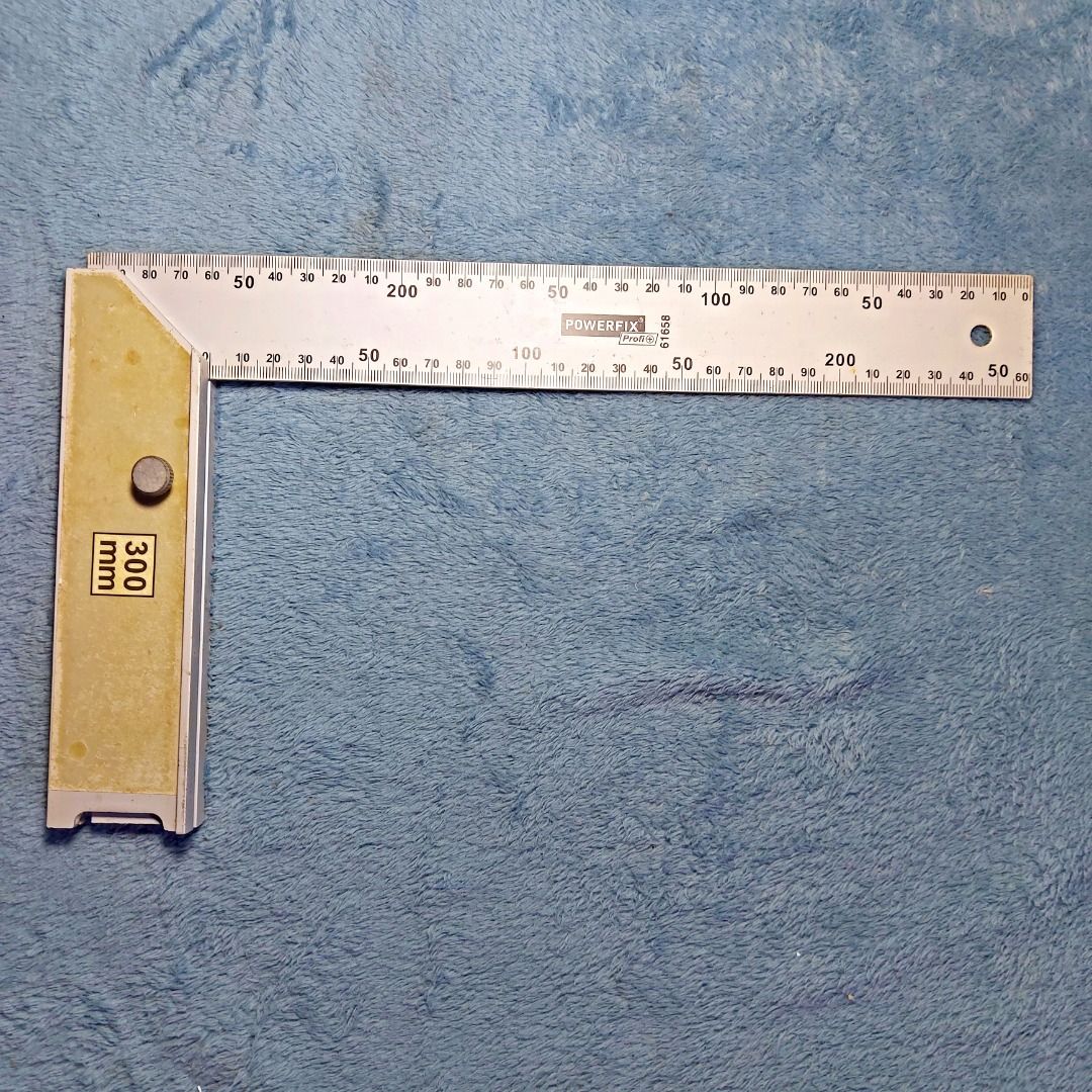 Professional 90 degrees Angle Ruler L-Square - POWERFIX, Commercial ...