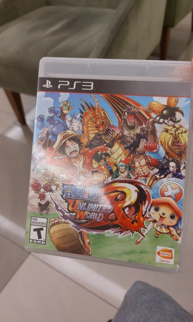 Ps3 disc (Category: PlayStation) located in Las Pinas. Submitted by shandy_leer (Listing ID 1227522355, Image 1). Description: Ps3 edition One Piece Unlimited World..
