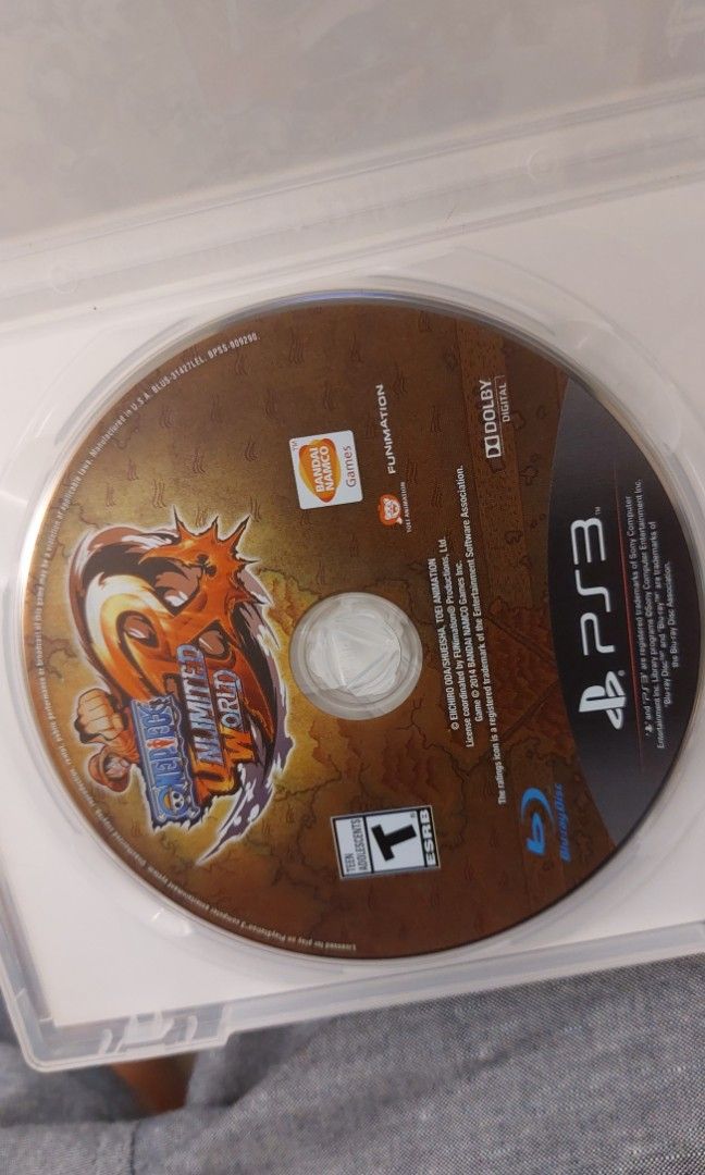 Ps3 disc (Category: PlayStation) located in Las Pinas. Submitted by shandy_leer (Listing ID 1227522355, Image 2). Description: Ps3 edition One Piece Unlimited World..