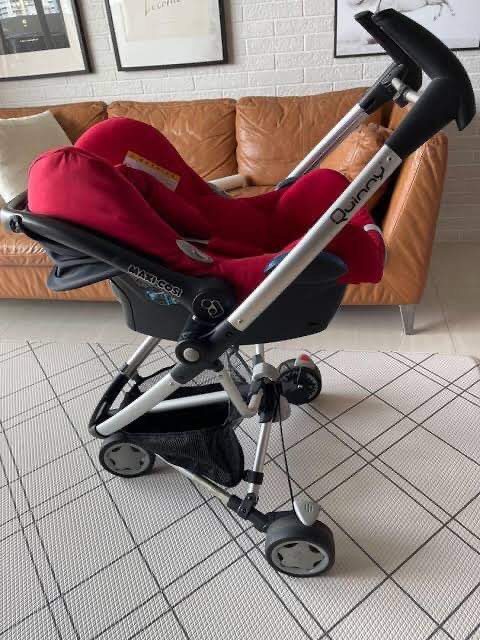 Quinny moodd stroller with maxi seat, Babies Kids, Out, Strollers on Carousell