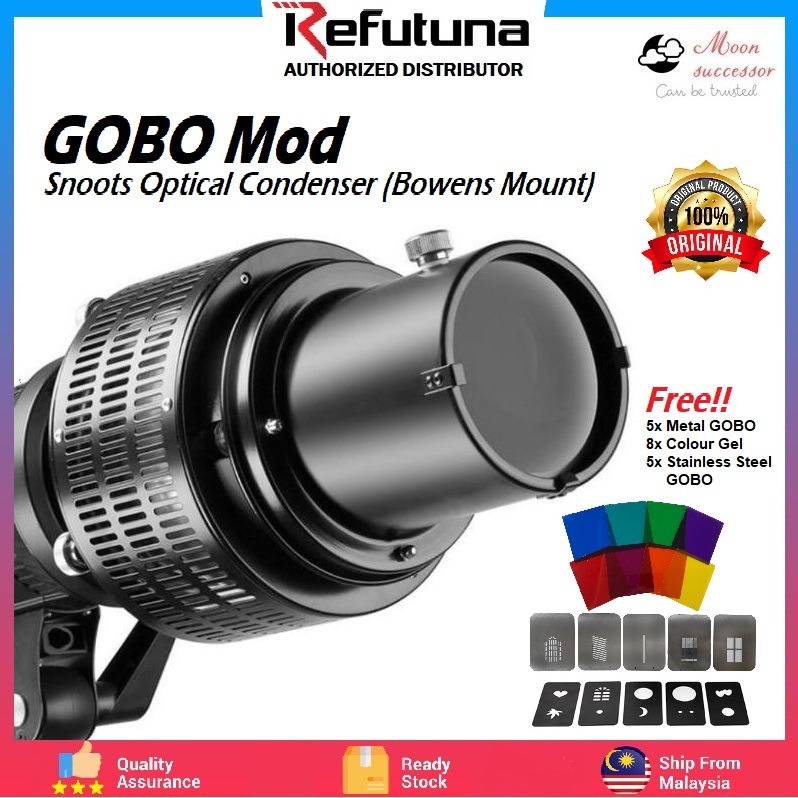 Refutuna Gobo Mod Focalize Conical Snoot Photo Optical Condenser with Special Light Effect