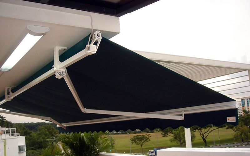 Retractable Awning Singapore 1 Year Warranty Shade Shelter Home Shop House Furniture Home Living Outdoor Furniture on Carousell