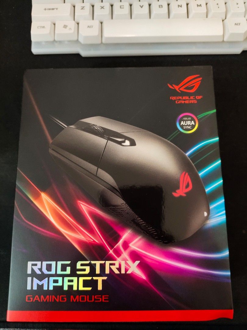 ROG strix Impact Mouse, Computers & Tech, Parts & Accessories, Mouse ...