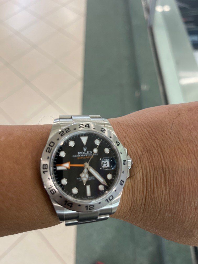 Rolex store explorer anniversary