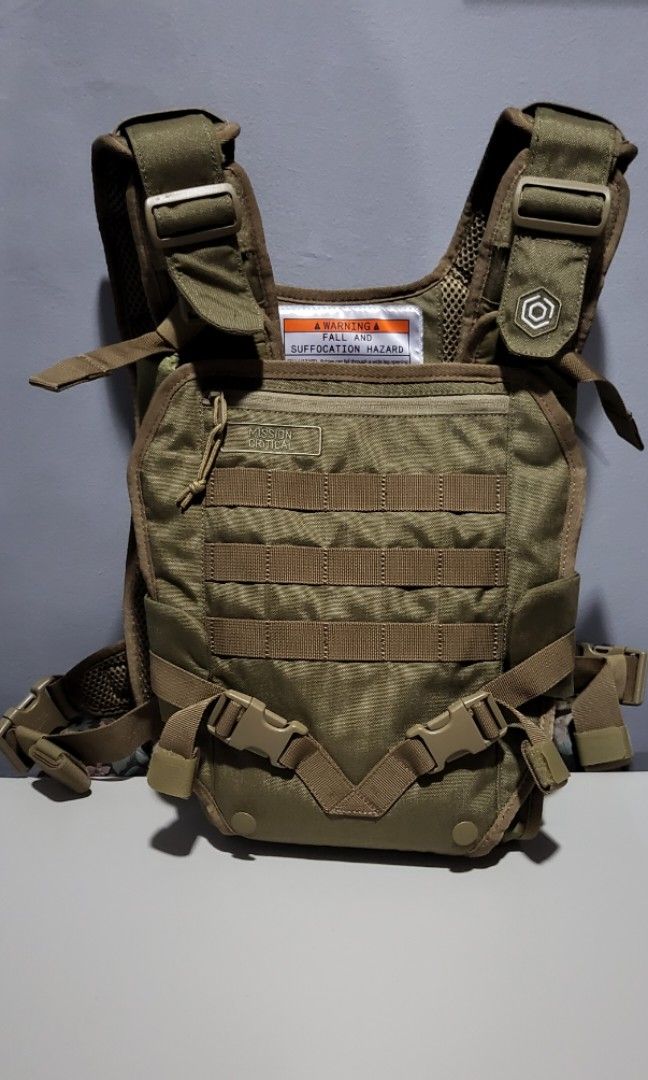 ❗️SALE❗️Mission Critical Baby Carrier ( Tactical baby gear best for dads),  Babies & Kids, Going Out, Carriers & Slings on Carousell