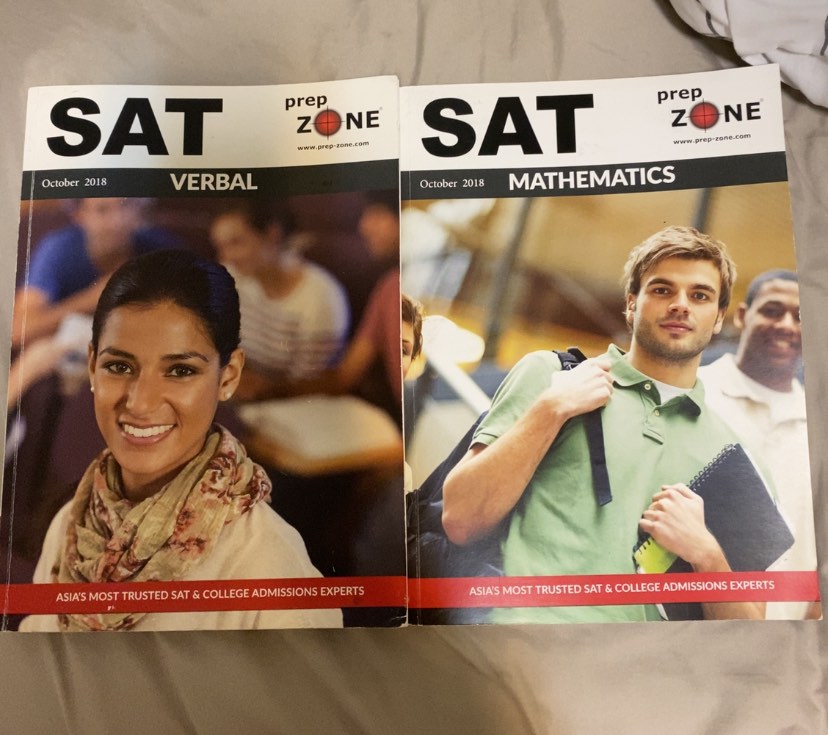 SAT Prep assessment practice books prep zone, Hobbies & Toys, Books ...