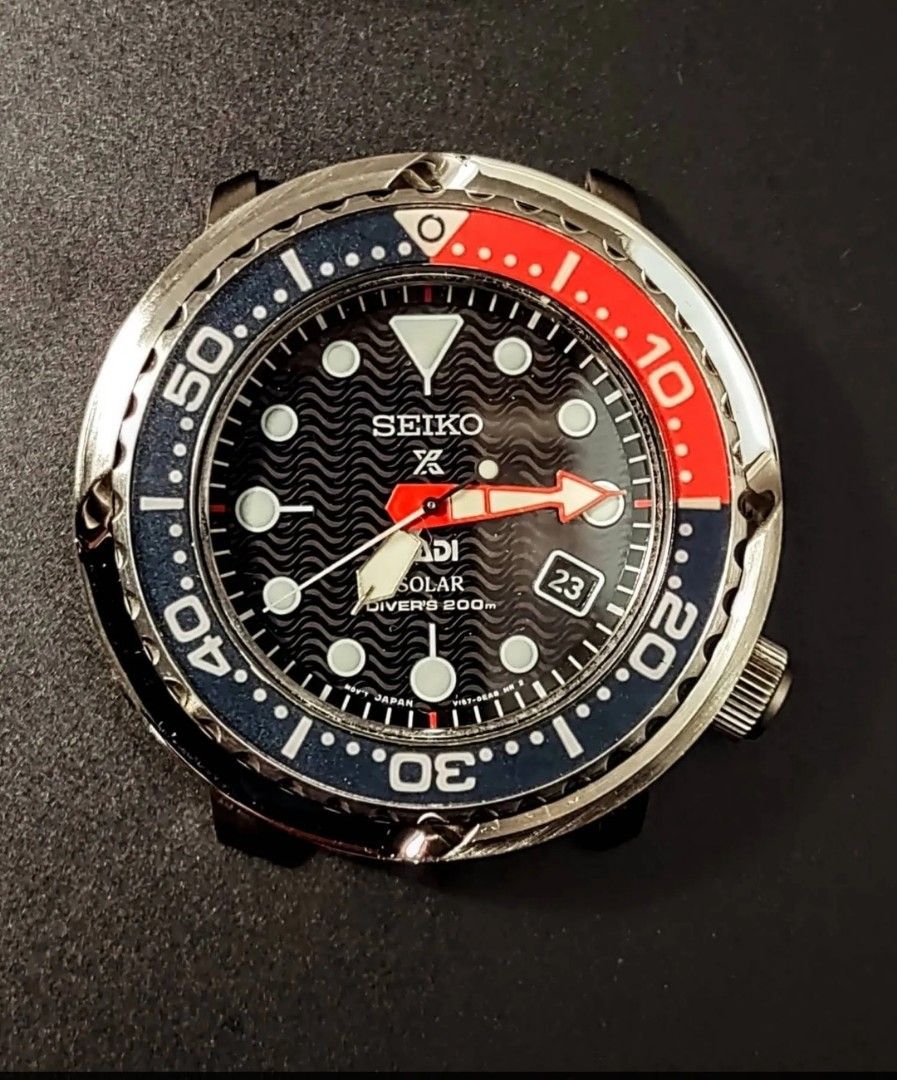 Seiko Solar Tuna After Market Stainless Steel Shroud New In