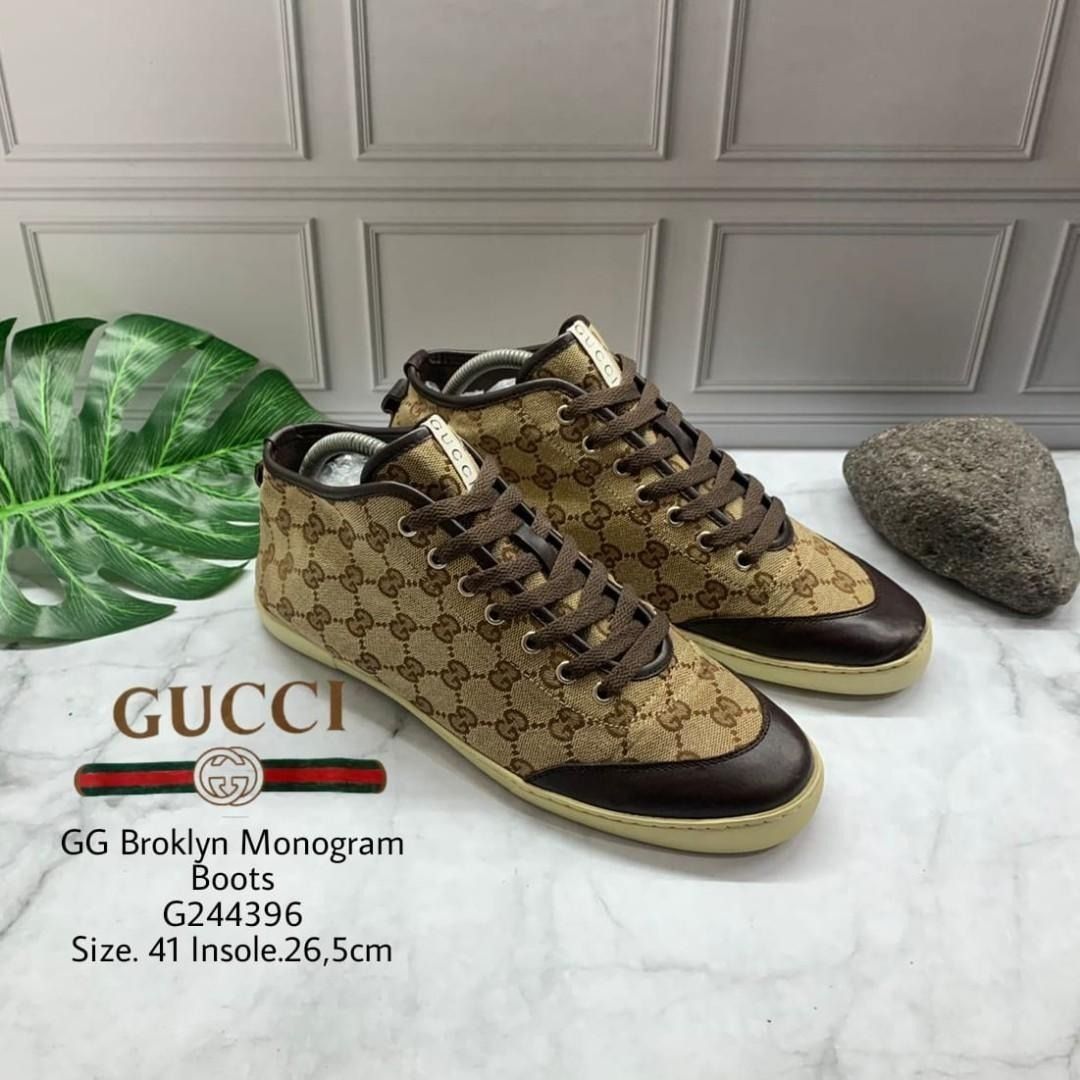 Sepatu boots gucci best sale