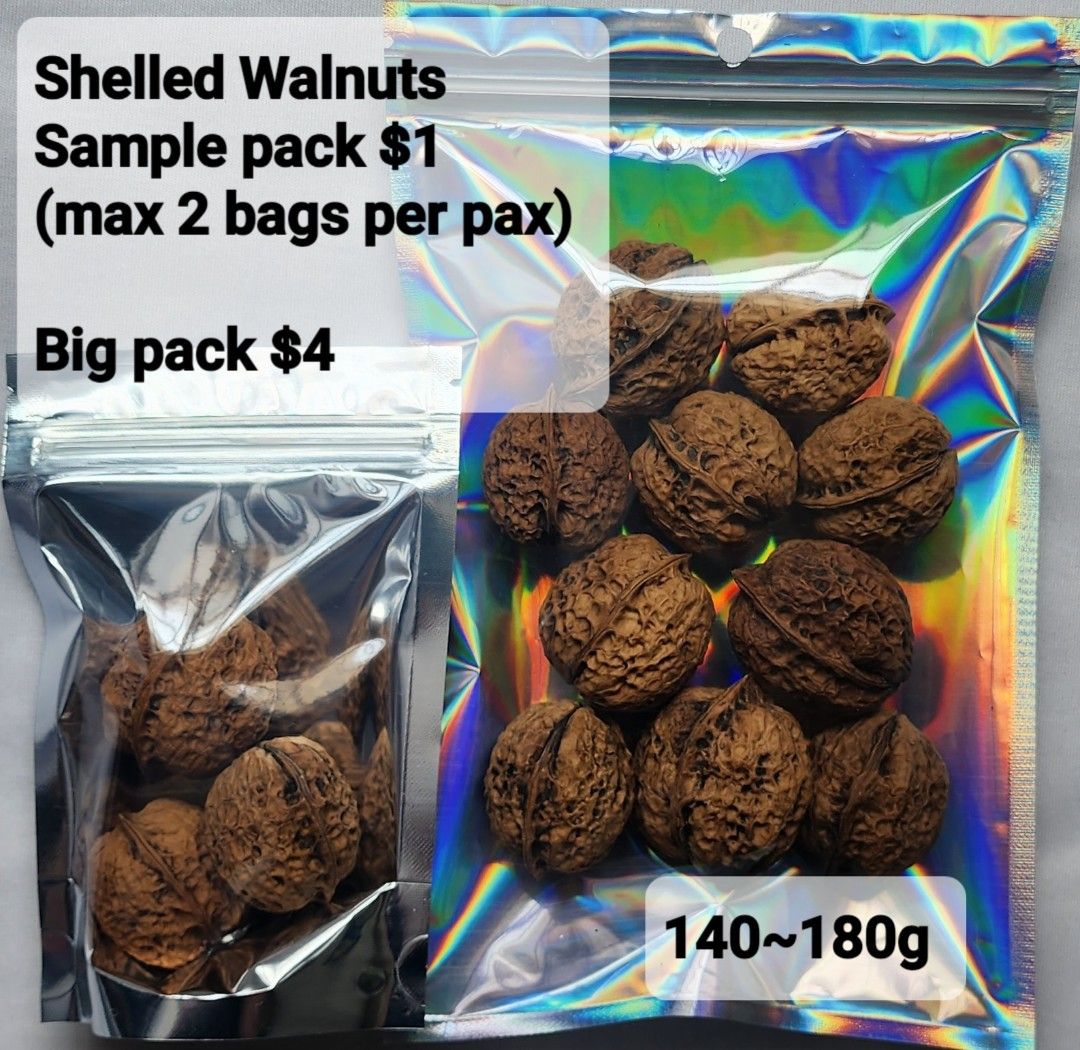 Shelled walnut, Pet Supplies, Pet Food on Carousell