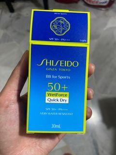 Shiseido bb for sports spf 50 sunscreen