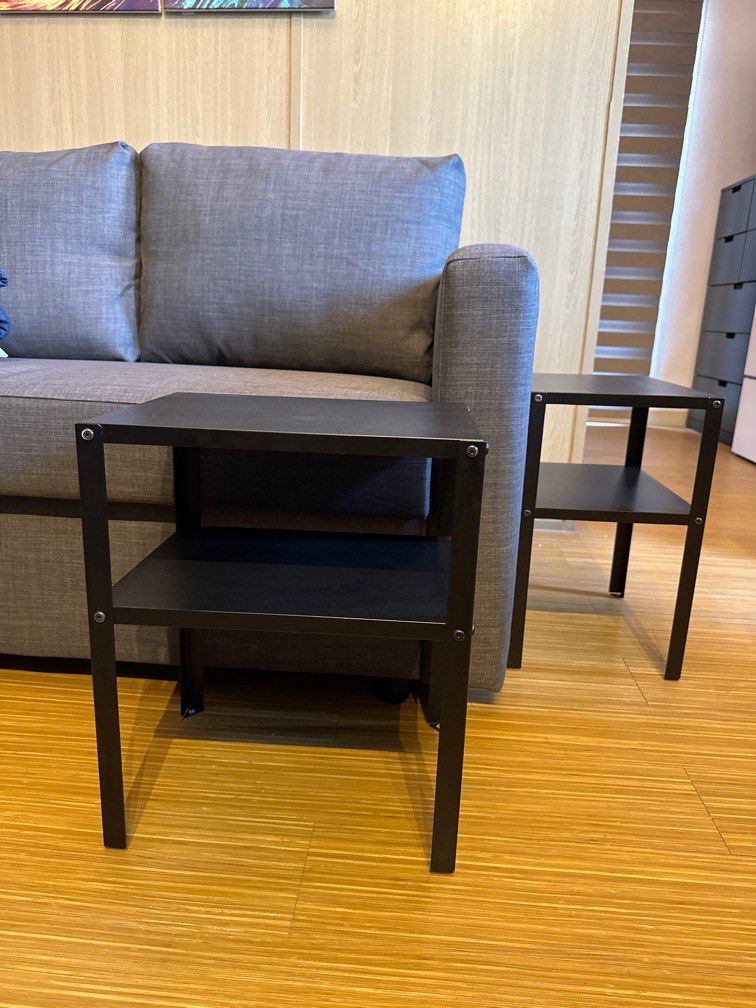 Side tables x2 ikea, Furniture & Home Living, Furniture, Tables & Sets
