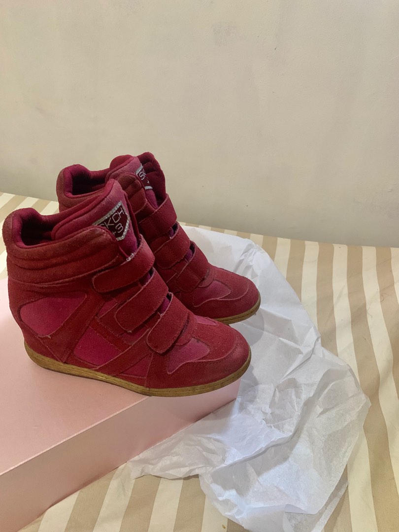 Skechers hidden wedge shoes online