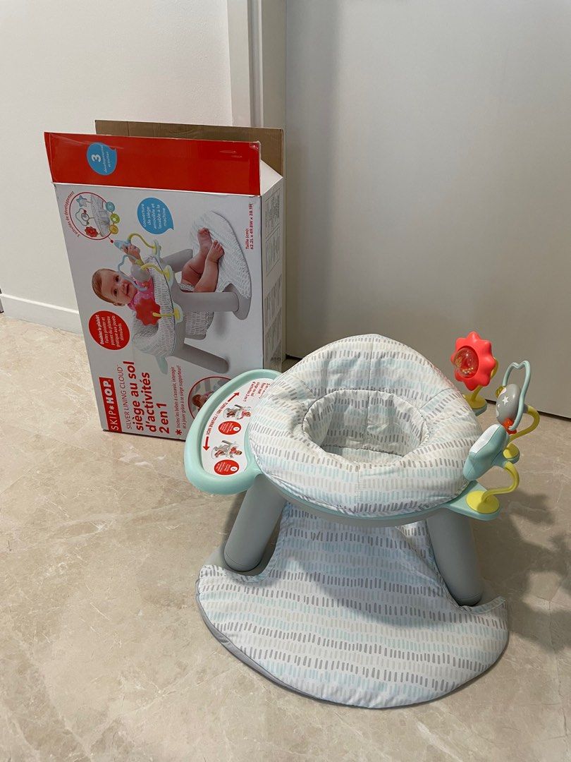 Skip Hop 2 in 1 activity floor seat, Babies & Kids, Baby Nursery & Kids