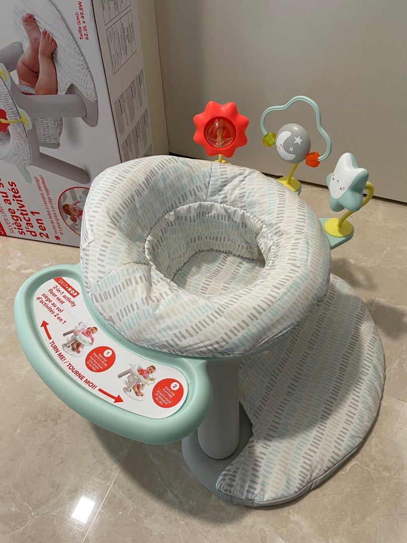 Skip Hop 2 in 1 activity floor seat, Babies & Kids, Baby Nursery & Kids