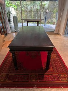 Solid wood dinning table