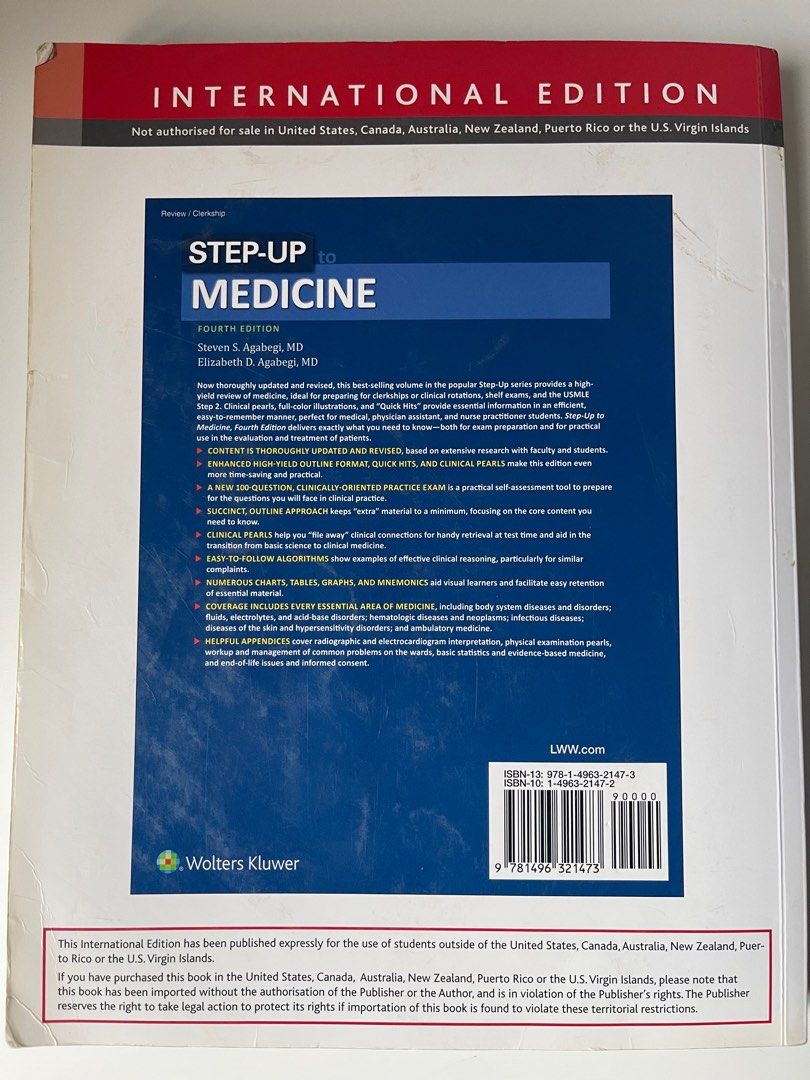 Step up to medicine 4th edition hobbies toys books magazines