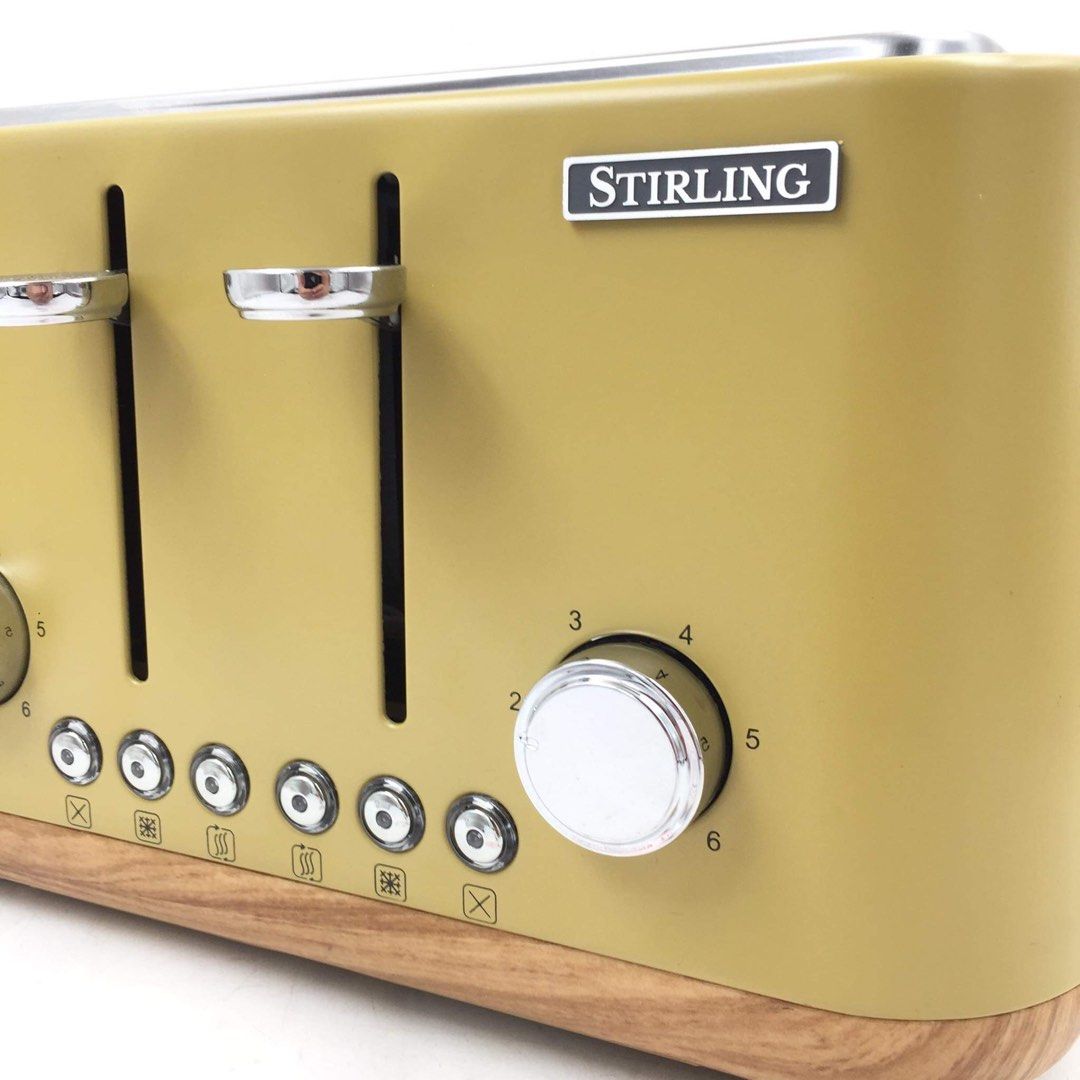 STIRLING 4Slice Toaster Designer Edition (T4SLWFPS) on Carousell
