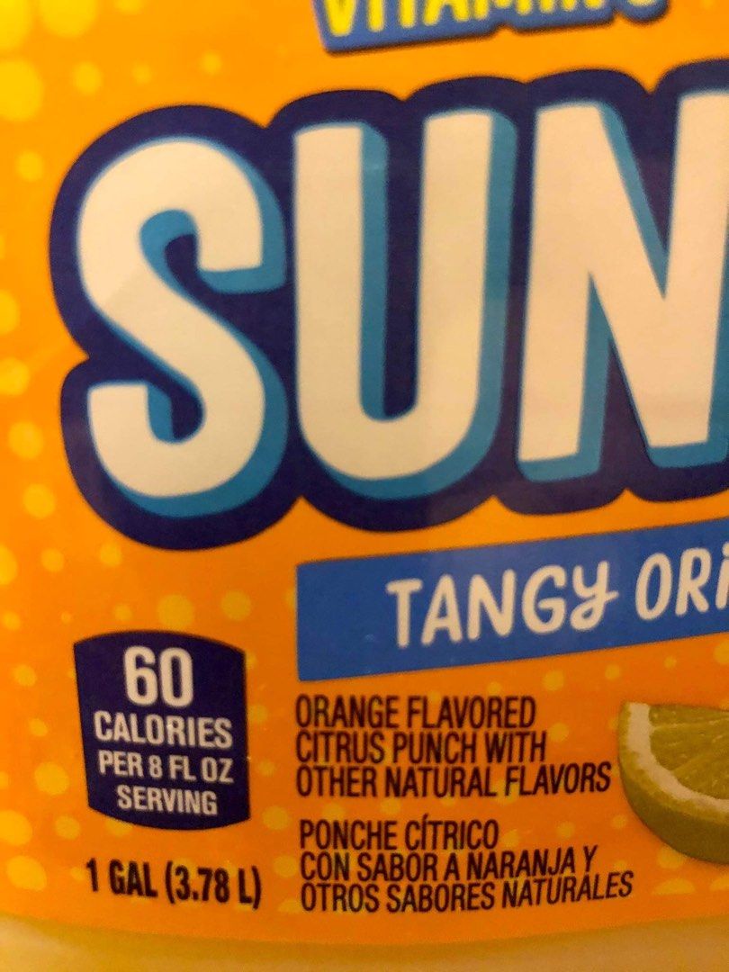 Sunny D Orange Juice 3.8 Liters 100% Vitamin C on Carousell
