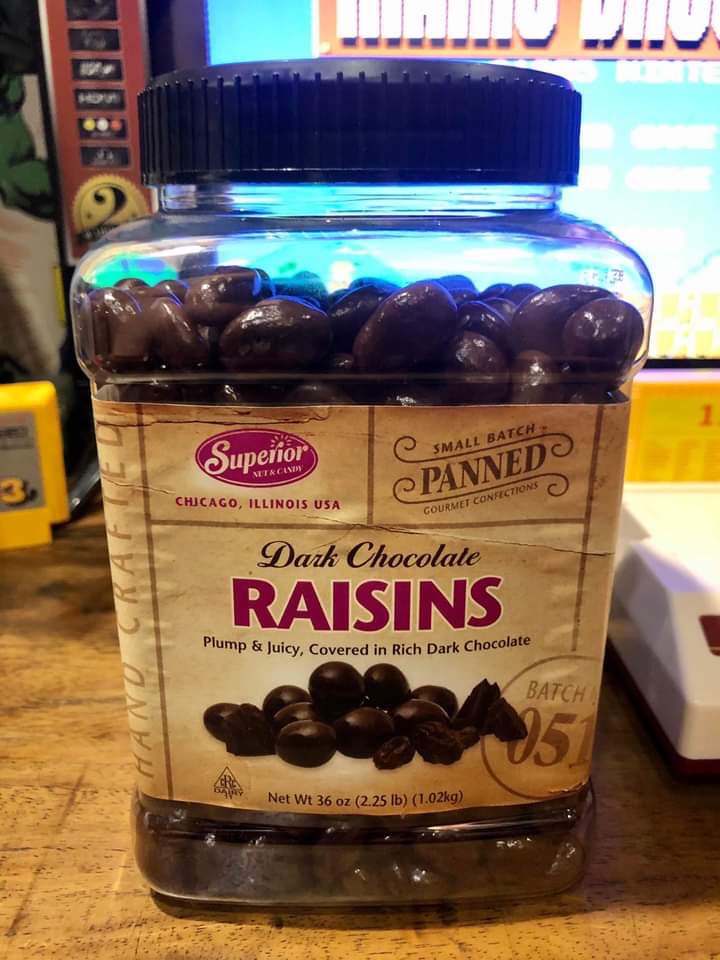 Superior Dark Chocolate Raisins on Carousell