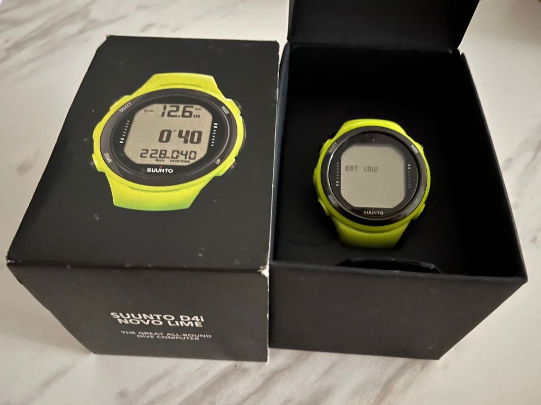 Suunto d4i novo lime new arrivals