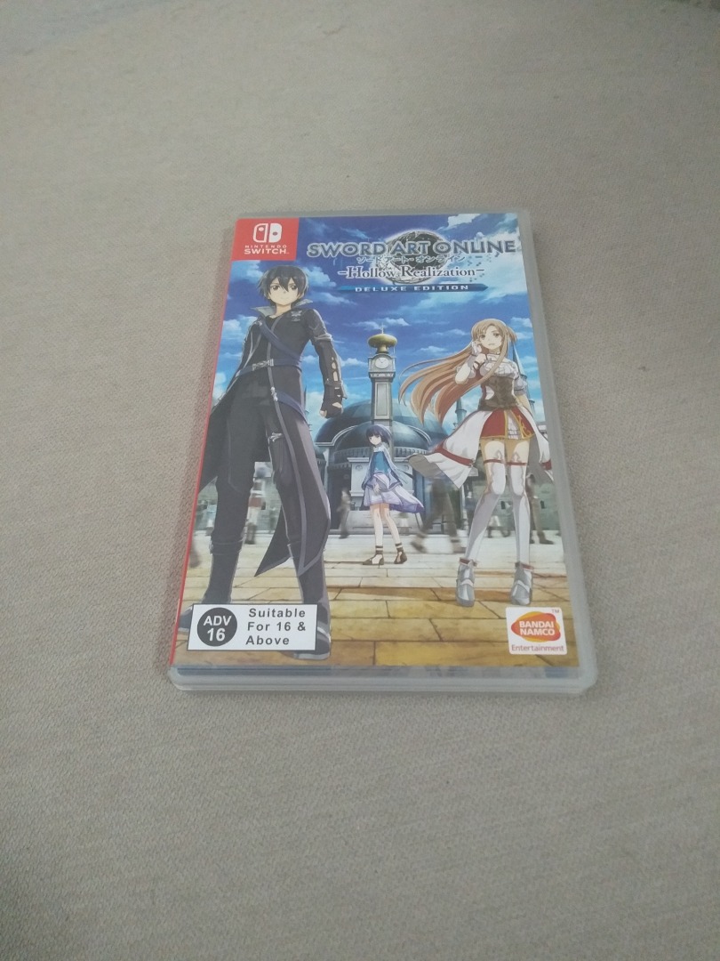 Sword Art Online Hollow Realization Deluxe Edition, Video Gaming, Video